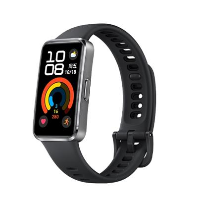 华为（HUAWEI）手环10 NFC版 羽砂黑